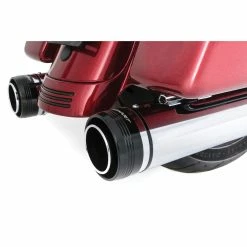 Rinehart Racing MotoPro45 4-1/2" Slip-On Mufflers Chrome -Exhaust Pipes Sales 901 686 F V1