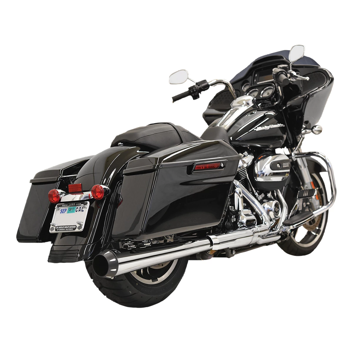 Bassani Crossover Eliminator 4" Megaphone DNT Slip-On Muffler Chrome 1 Bassani Crossover Eliminator 4" Megaphone DNT Slip-On Muffler Chrome