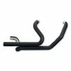 S&S Cycle Power Tune Duals Header With Black Heat Shields