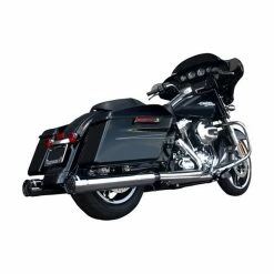 Firebrand Exhaust 4" Grand Prix Chrome Slip-On Mufflers