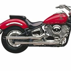 Cobra 2" Chrome Slip-On Drag Pipe Mufflers